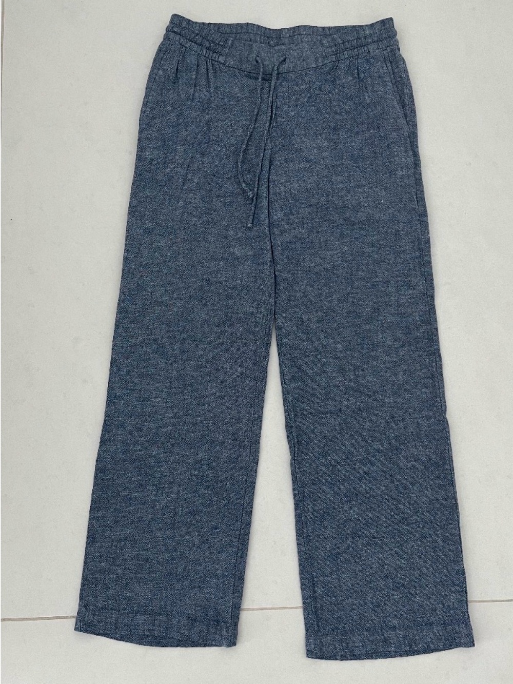 Old Navy: Blue Linen Women’s Pants